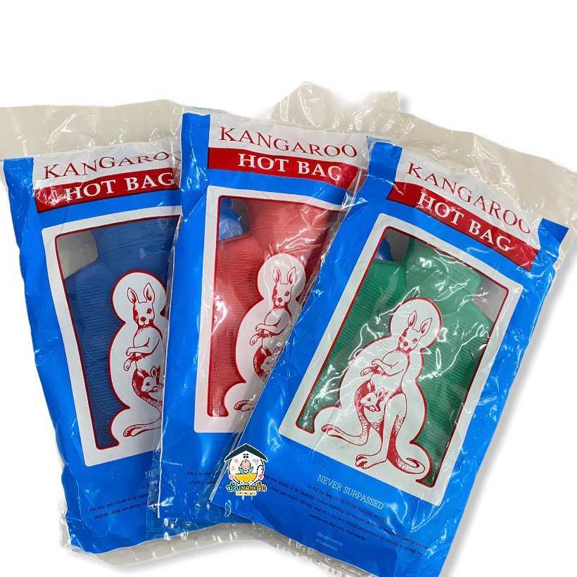 KANGAPOO กระเป๋าน้ำร้อน ตราจิงโจ้ เกรดA ขนาด 1.5 ปอนด์