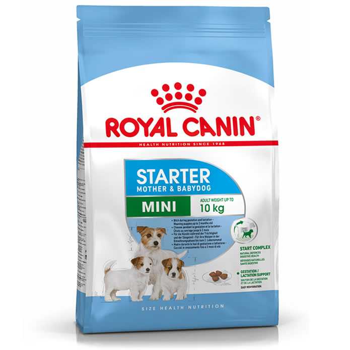 อาหารเม็ด แม่และลูกสุนัข พันธุ์เล็กRoyal canin MINI Starter Mother&baby dog