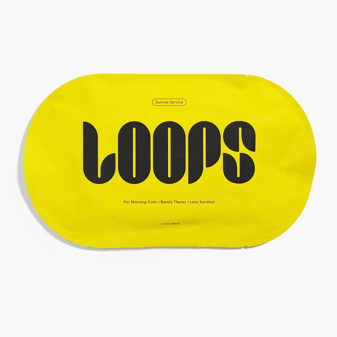 [พร้อมส่ง]  LOOPS Sunrise Service Mask (Brightening)