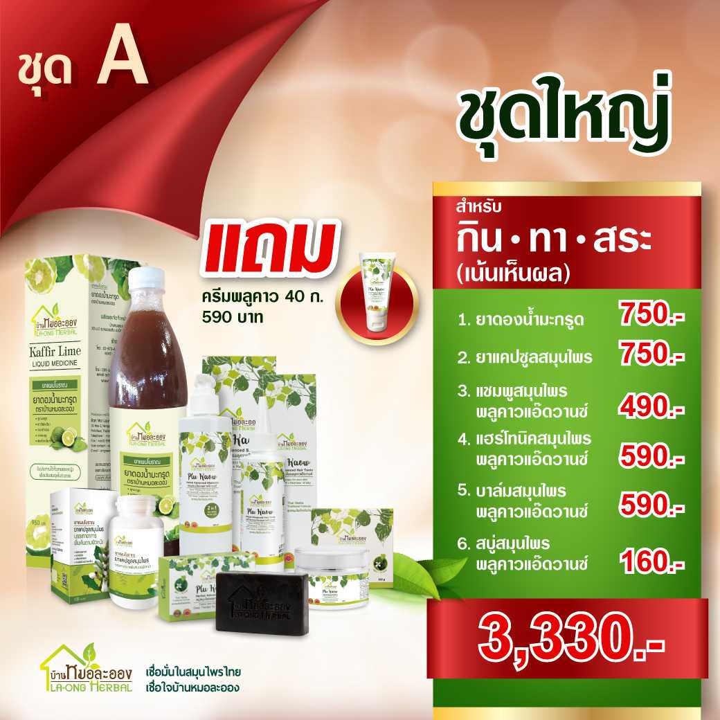 ชุดรักษาสะเก็ดเงินภายในและภายนอก