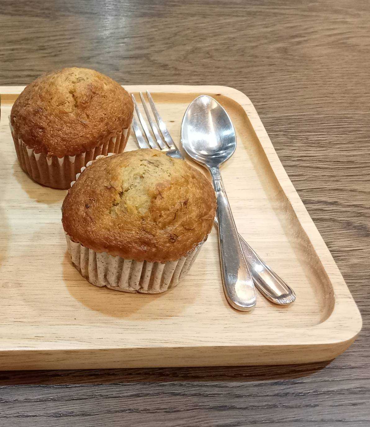 เค้กกล้วยหอมคู่ (Banana Cake)