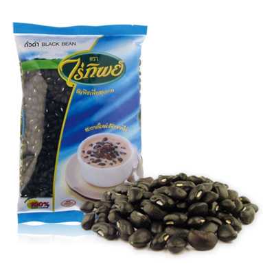 ถั่วดำ (ถุงฟ้า)ไร่ทิพย์  500 กรัม (5กิโล) เม็ดใหญ่ บรรจุ10 ถุง