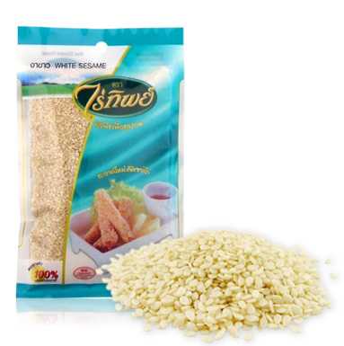 งาขาว ไร่ทิพย์ 100 กรัม (1 แพ็ค10ถุง)