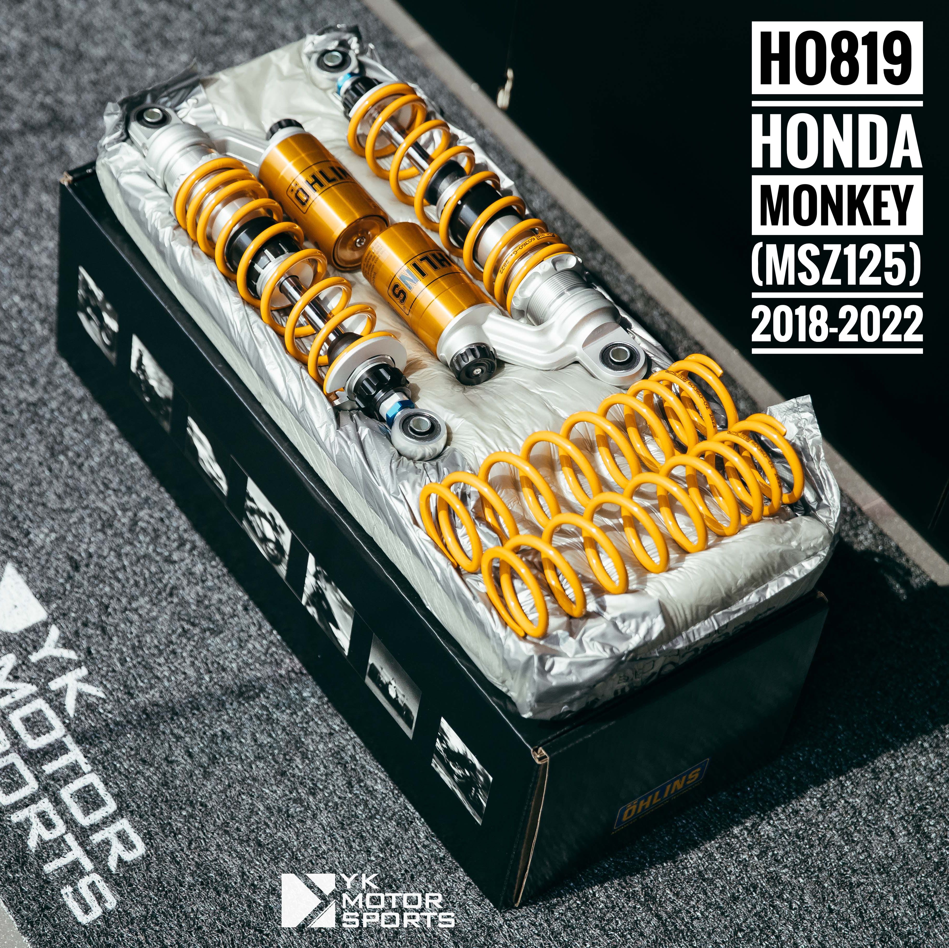 HO819 โช๊ค Ohlins รุ่น Honda Monkey 2018-2022