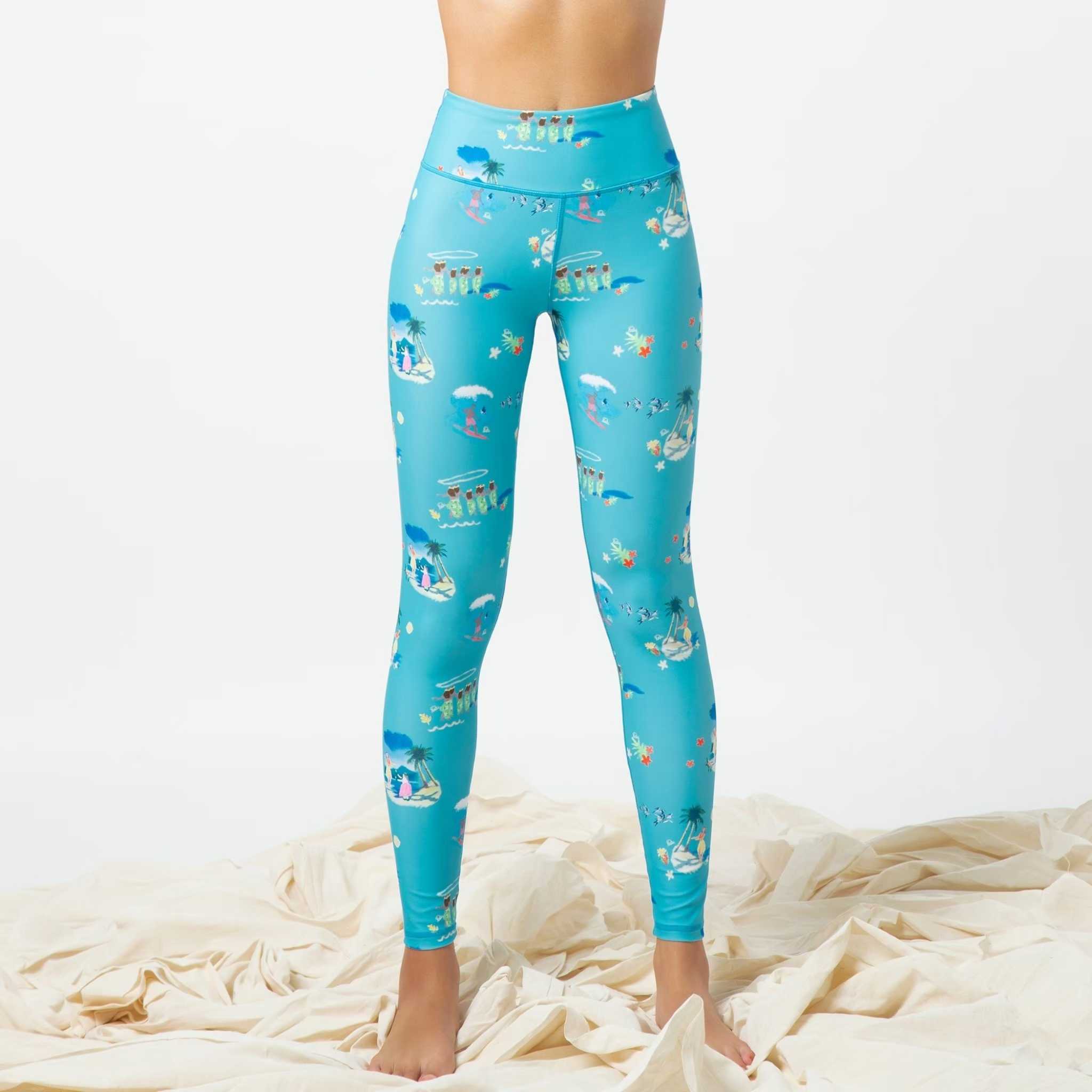 HAWAII SWIM LEGGINGS