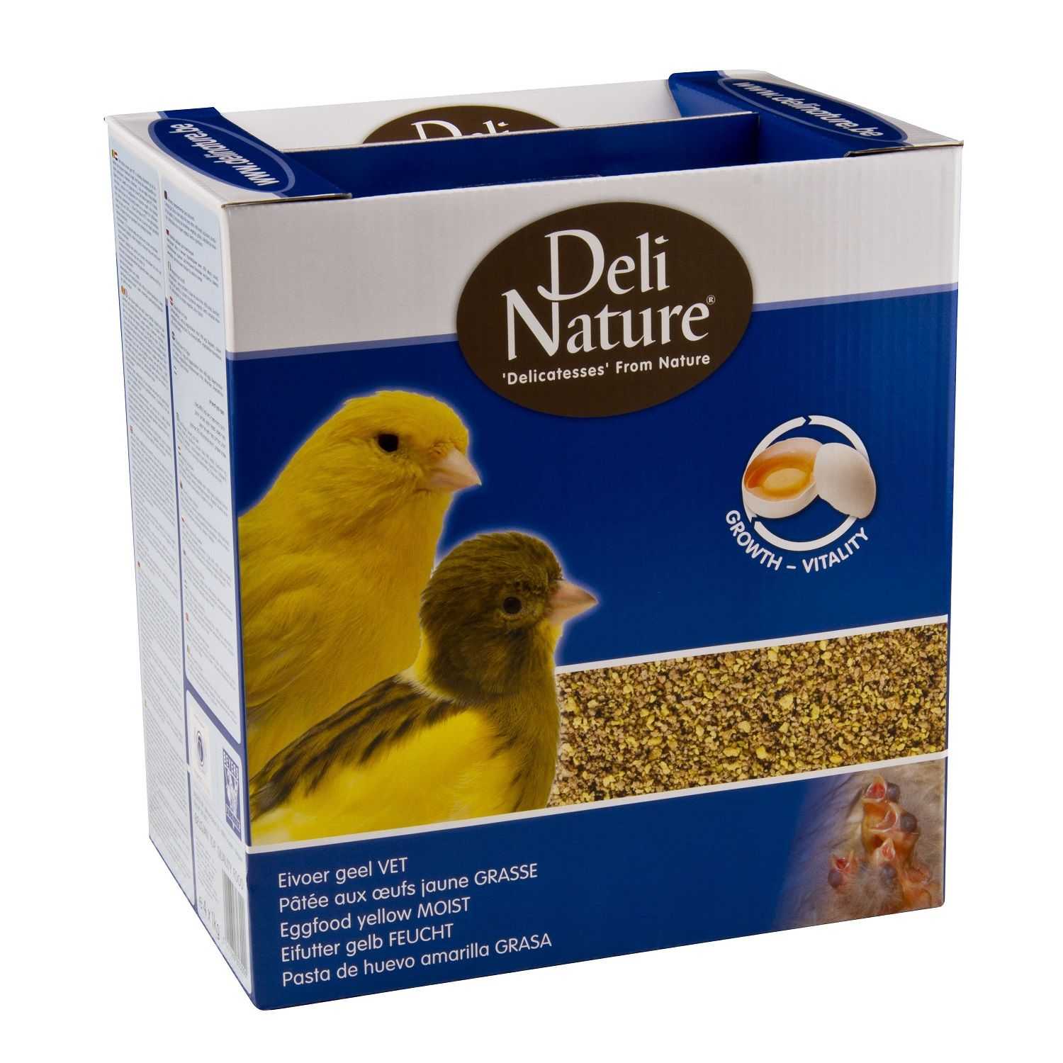 Eggfood yellow moist 4x1 kg.