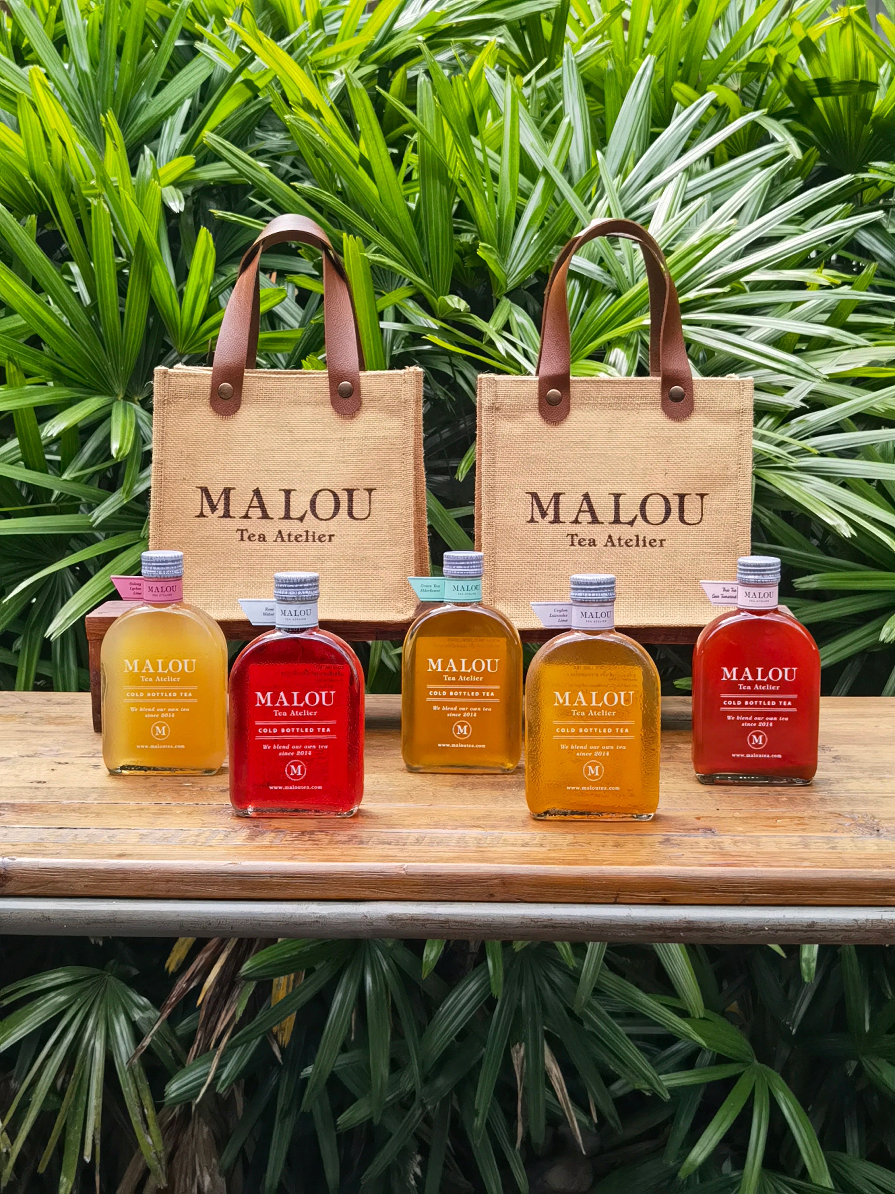 Malou’s Sun-Brew tea collection 