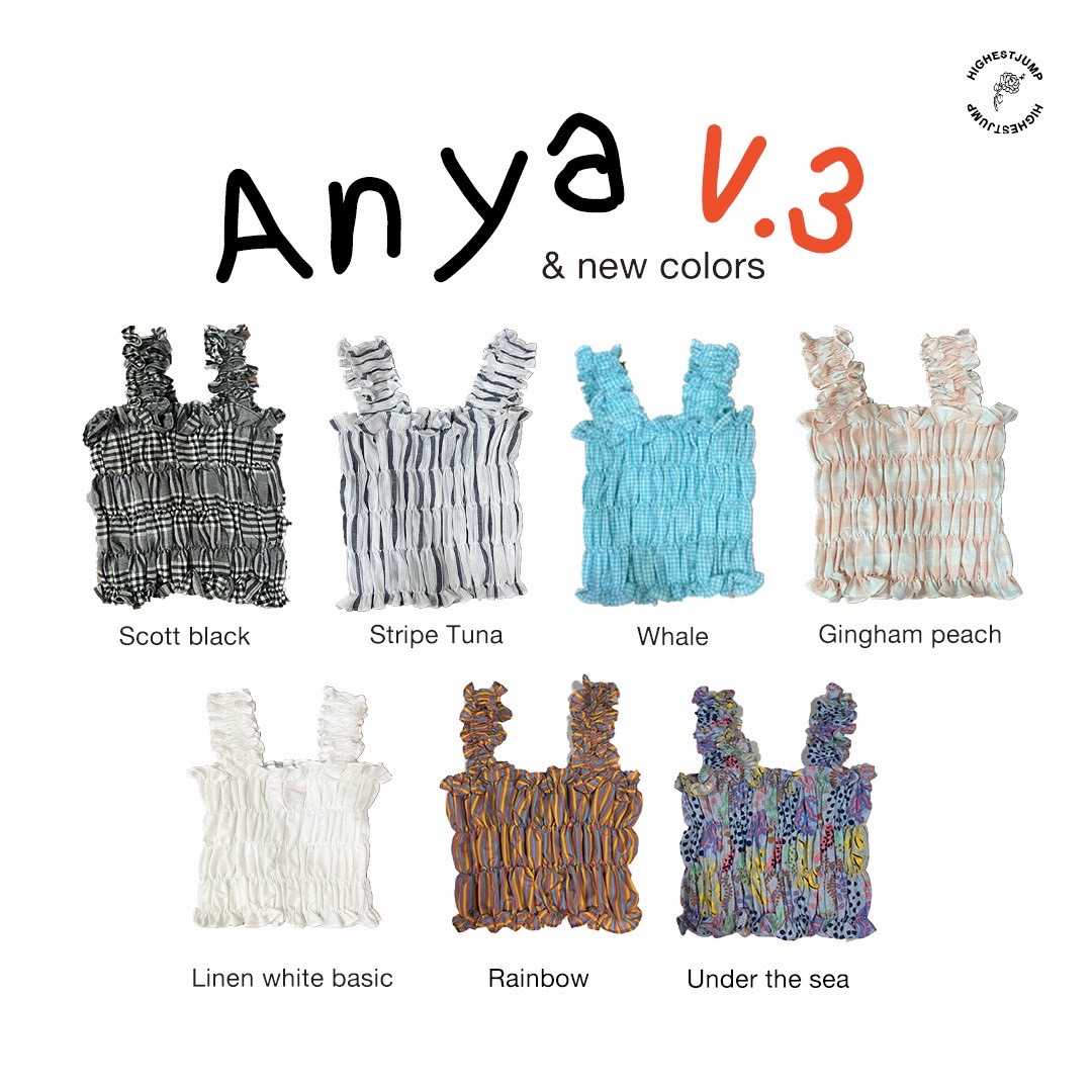 ANYA tank with scraf