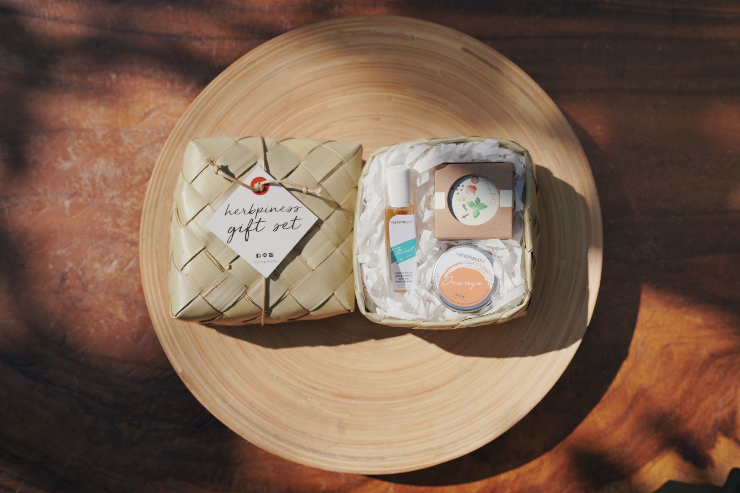 {GIFT SET} CRAFT RICE BOX : M