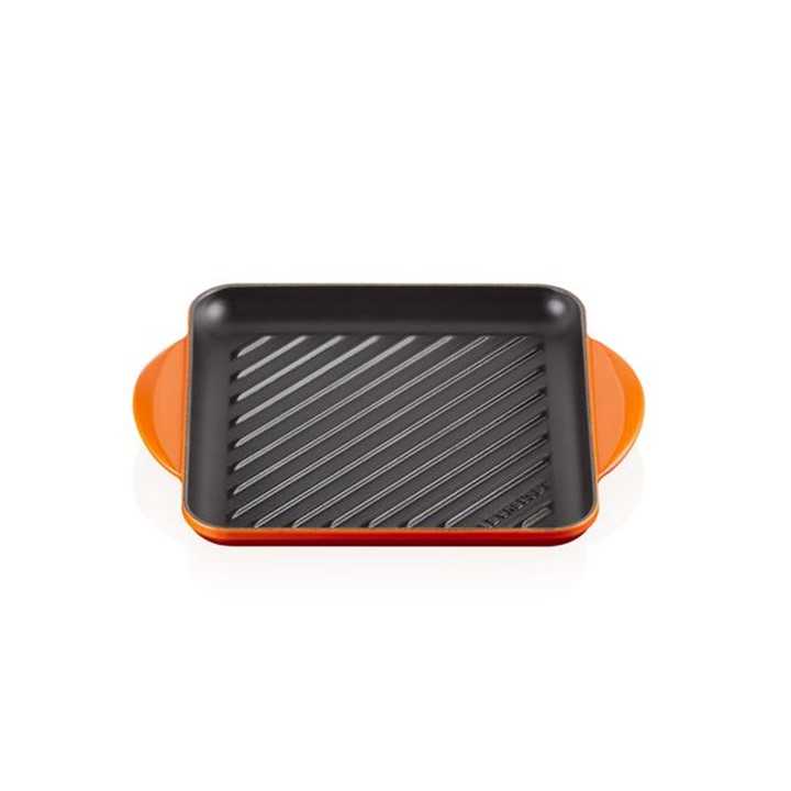 SQUARE GRILL 24CM FLAME