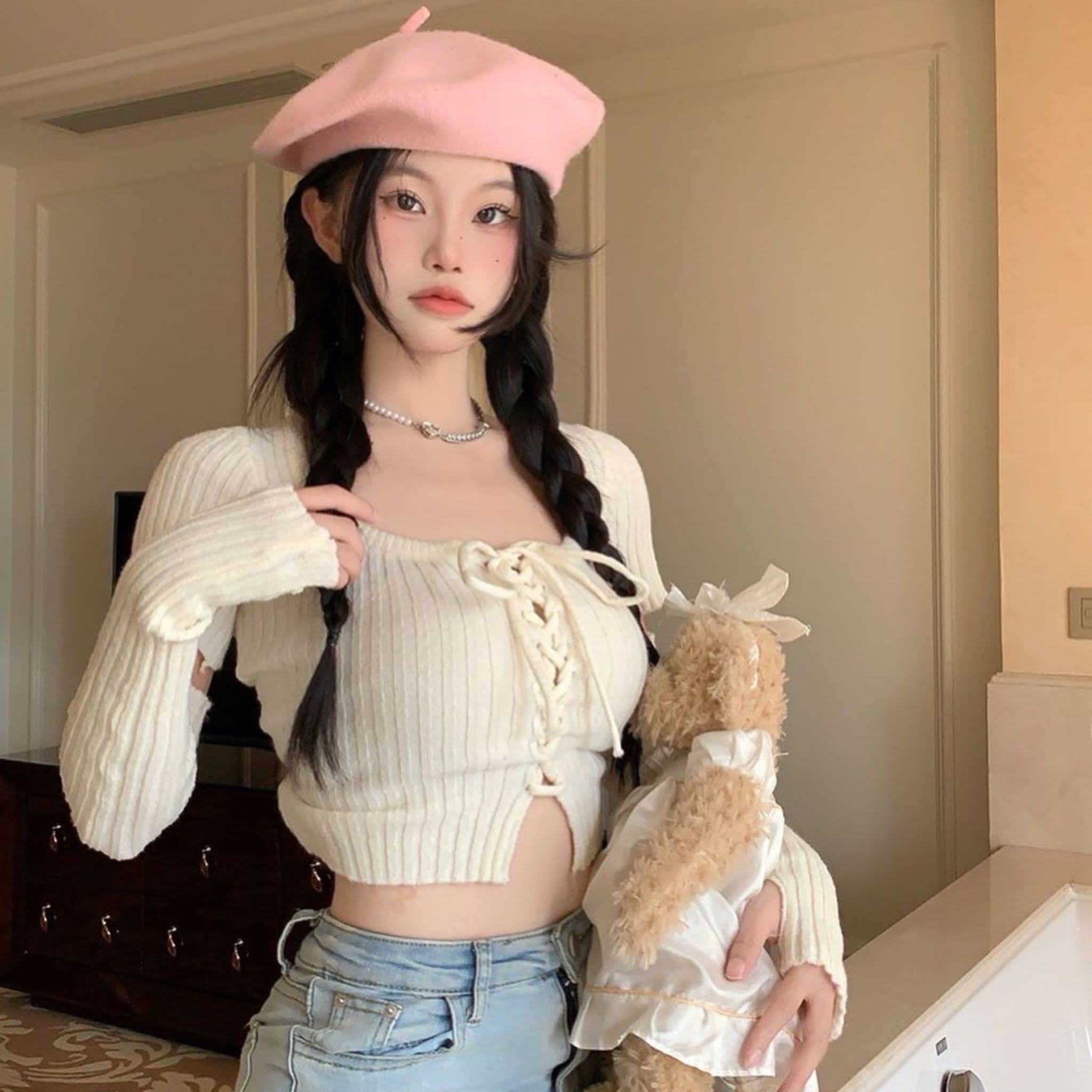 Arm crop top (J&T)