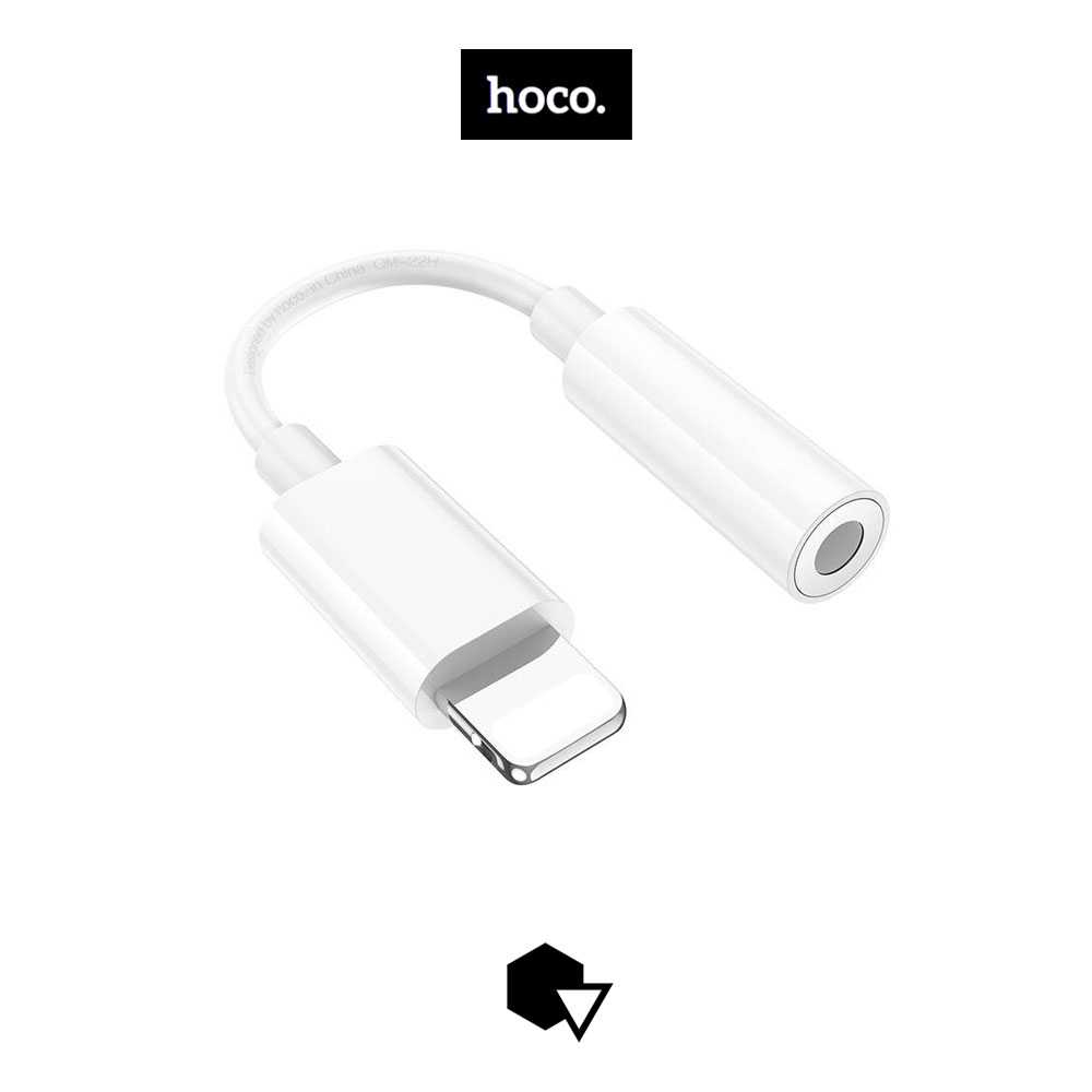 Hoco LS34 – หัวแปลงหูฟังสำหรับไอโฟน Lightning to 3.5mm.