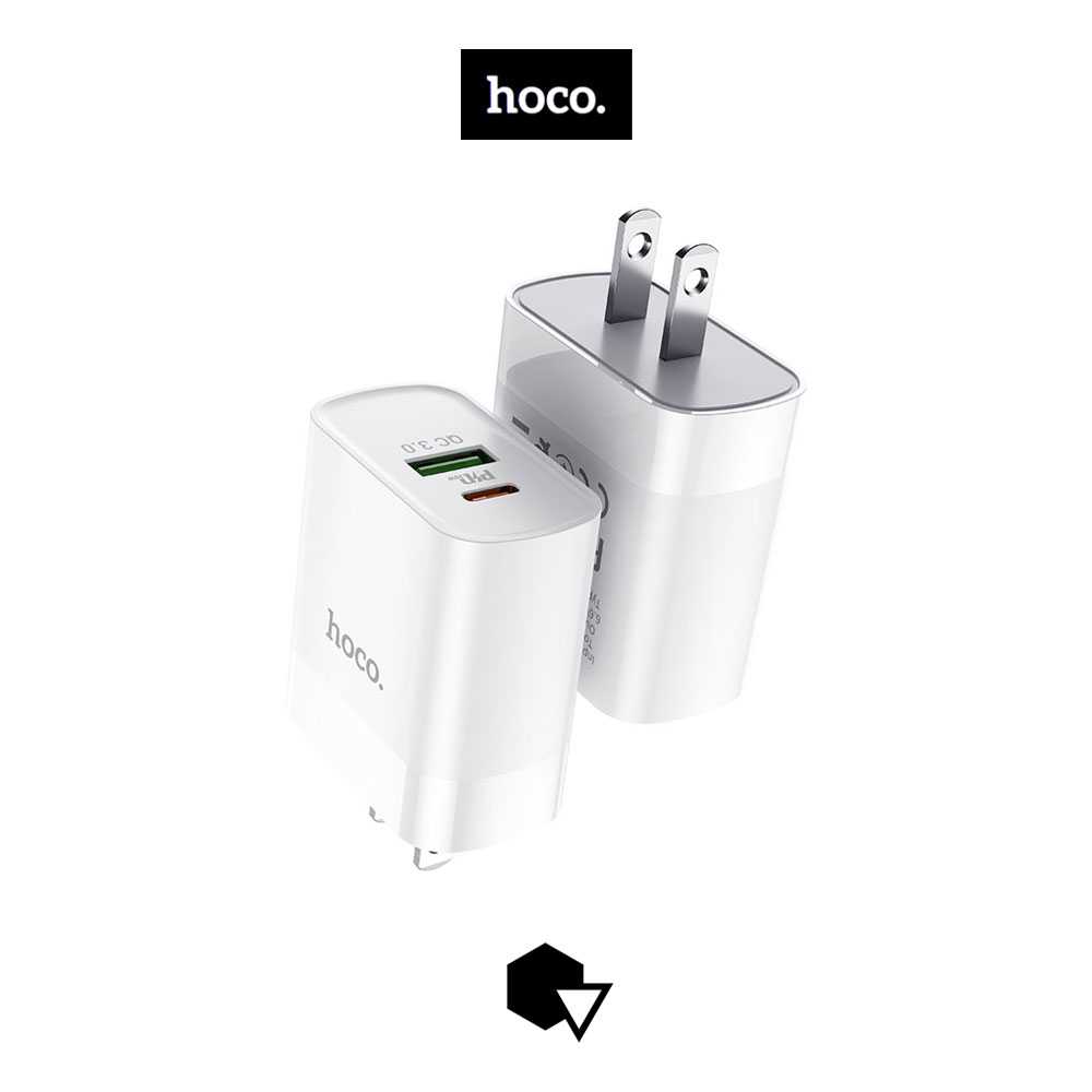 Hoco C80 – ปลั๊กชาร์จโทรศัพท์ พร้อมสาย PD20W