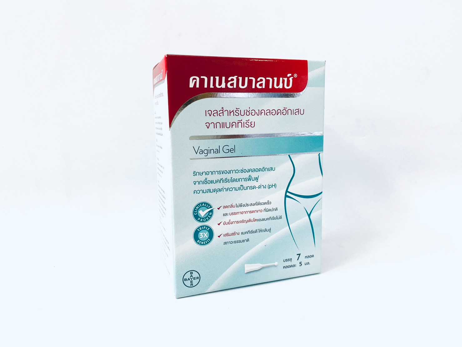 คาเนสบาลานซ์ CanesBalance Bacterial Vaginosis Gel 7 หลอด x 5 ml.