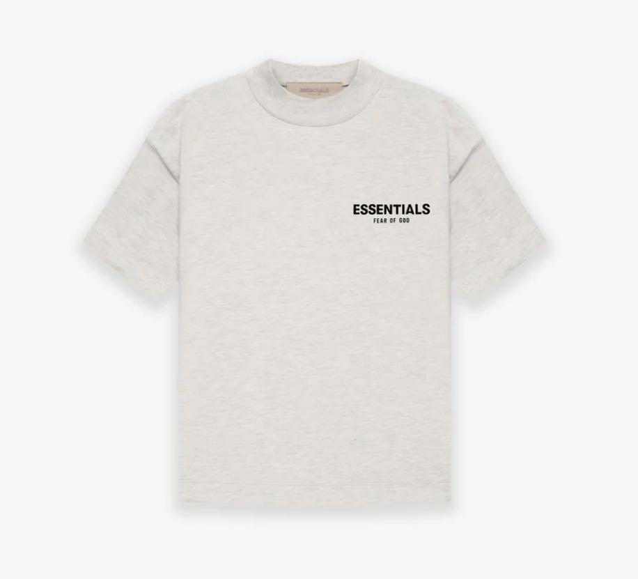 /พร้อมส่ง/ ESSENTIALS KID SS TEE - LIGHT OATMEAL
