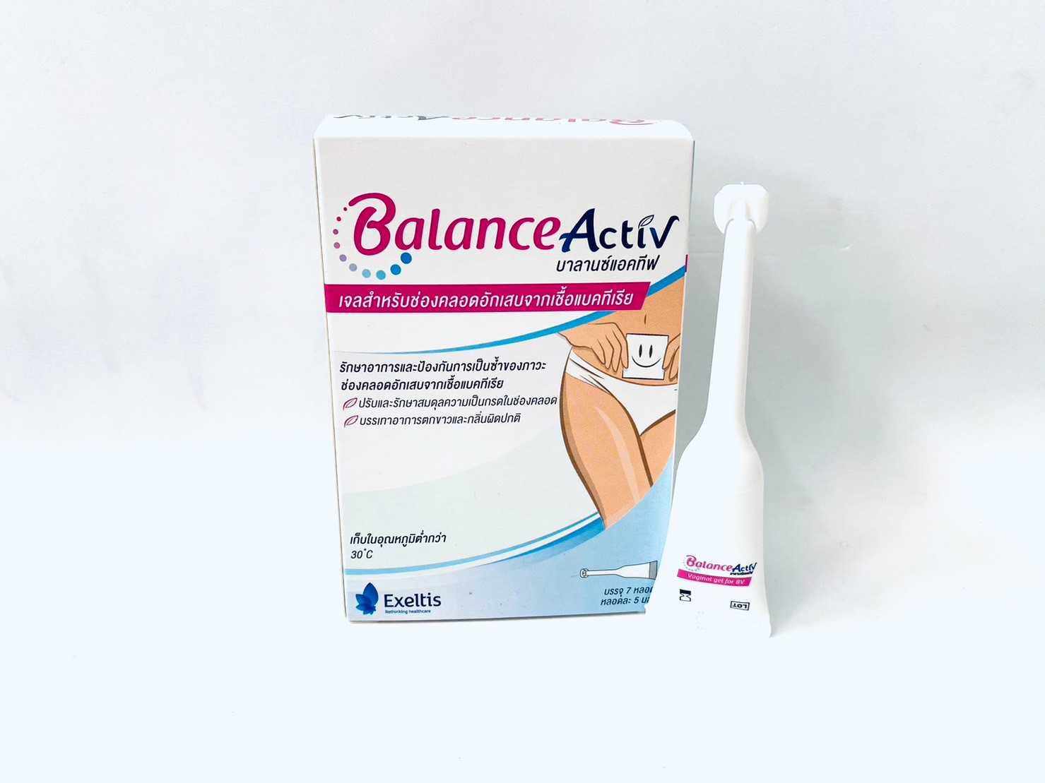 Balance Activ เจลสำหรับช่องคลอดอักเสบจากเชื้อแบคทีเรีย (7 หลอด/1กล่อง)