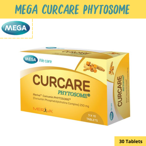 MEGA Curcare เมก้า เคอแคร์ สารสกัดจากขมิ้นชัน ช่วยรักษาแผลในกระเพาะอาหาร ลดการอักเสบข้อ
