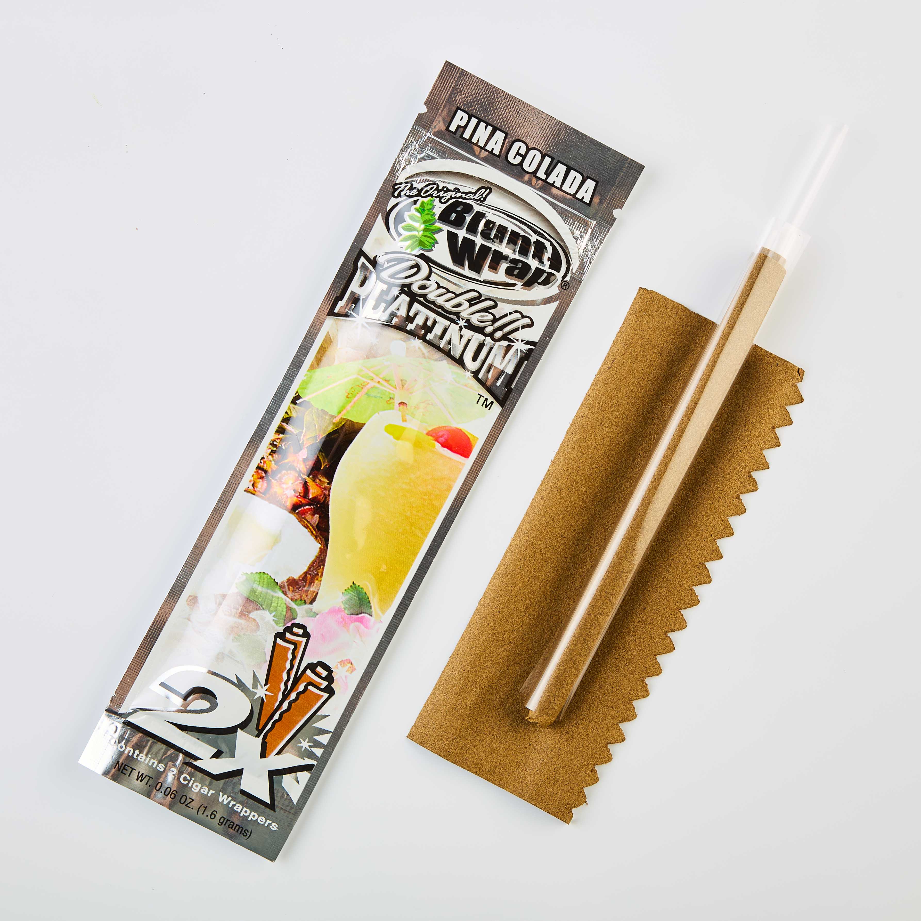 Double Platinum Blunt Papers - Pina Colada