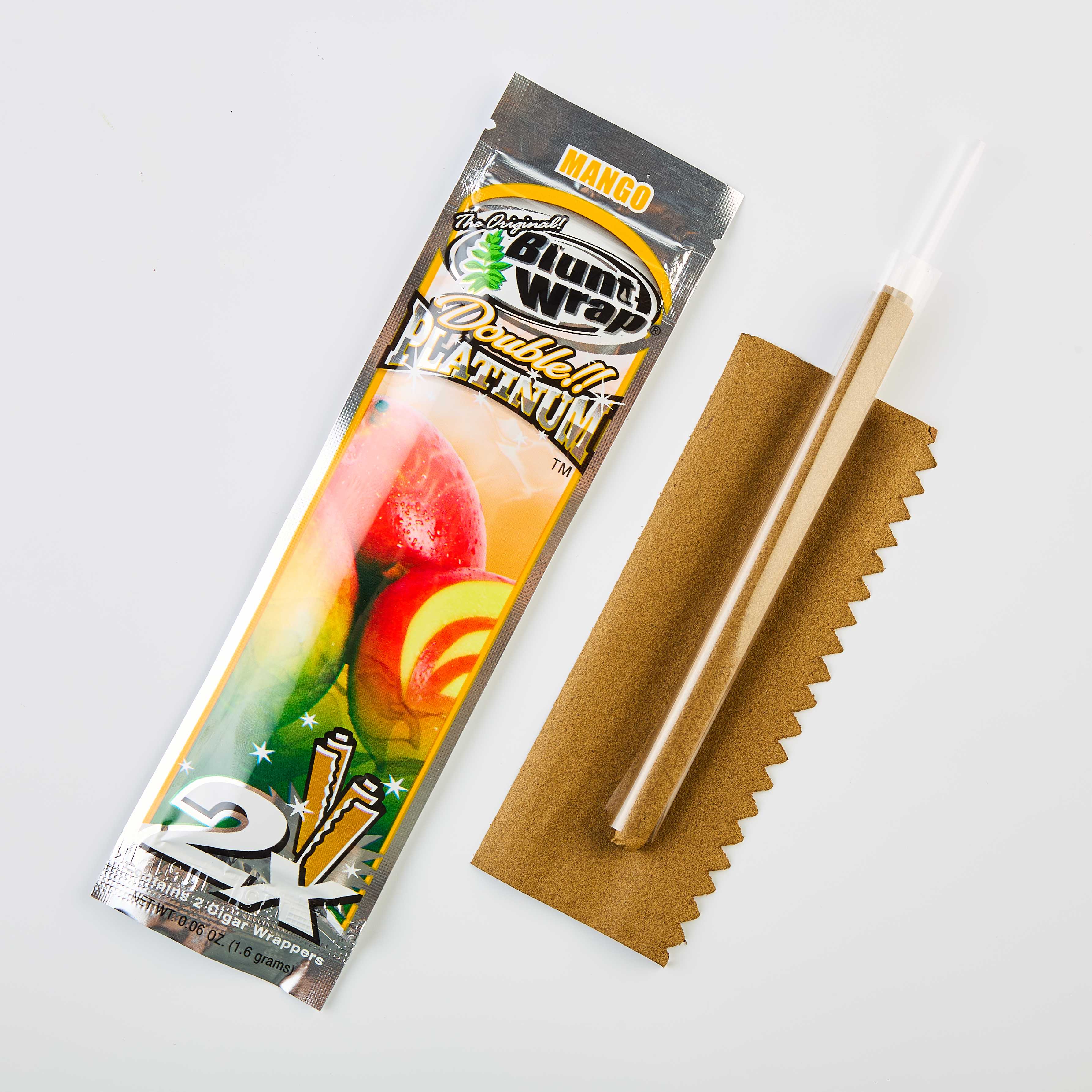 Double Platinum Blunt Paper - Mango