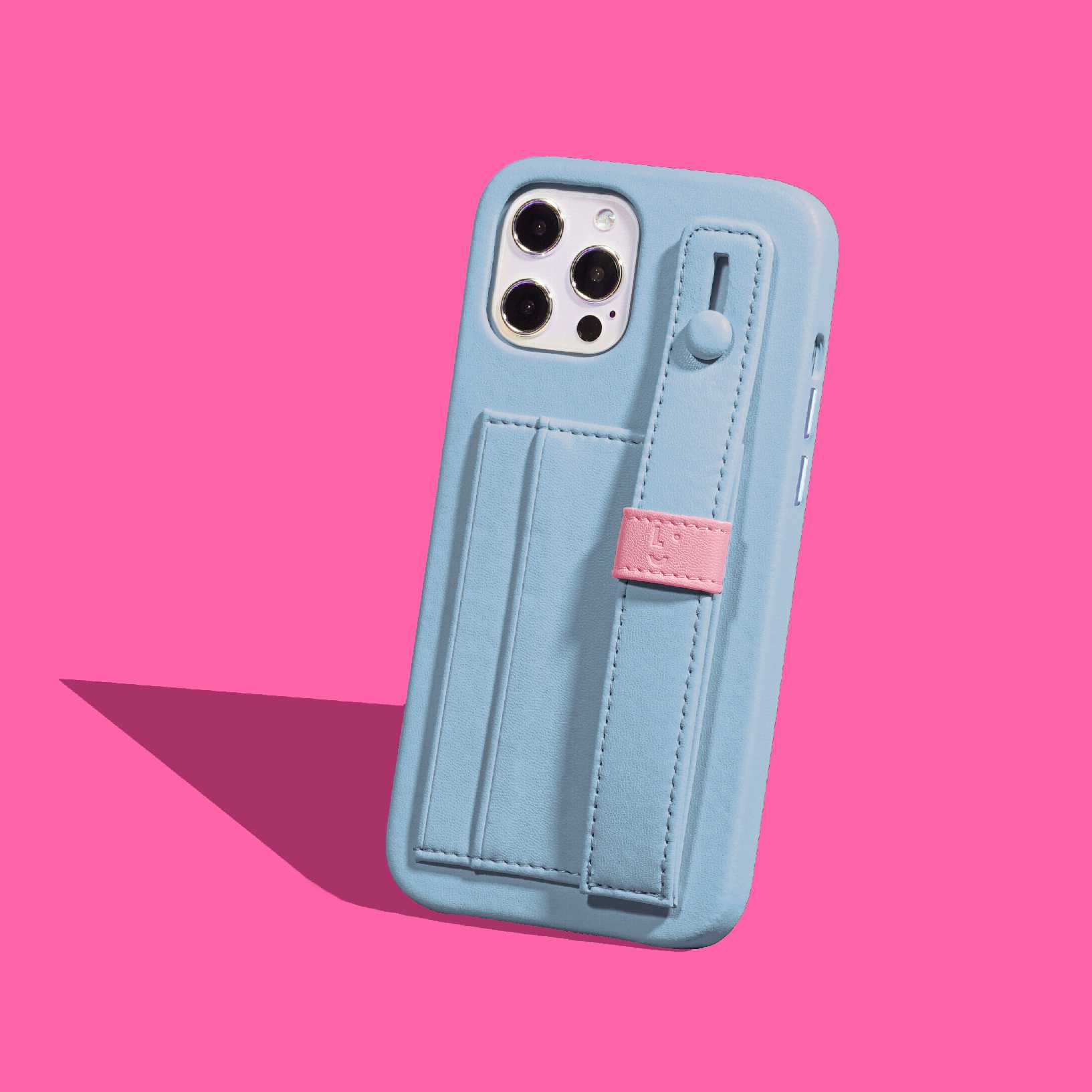 Hand Strap case in Bubblegum