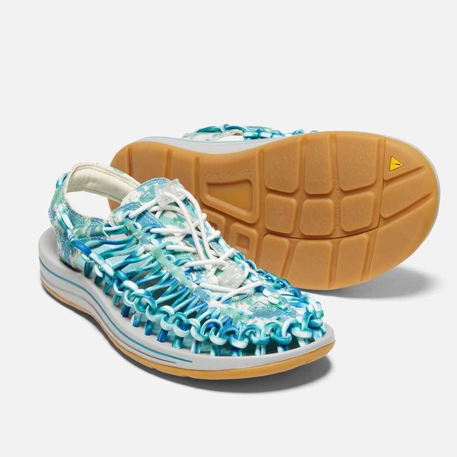 KEEN Women UNEEK Canvas - Porcelain/Tie Dye (Limited) รองเท้า คีน ลิขสิทธิ์แท้ ผู้หญิงรุ่นฮิต