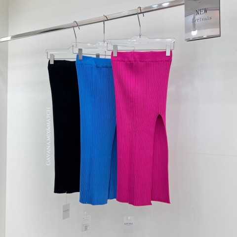 กระโปรงไหมพรม knitting skirt