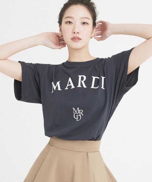 (Pre-order) Mardi Mercredi LOGO MRCD_NAVY CREAM