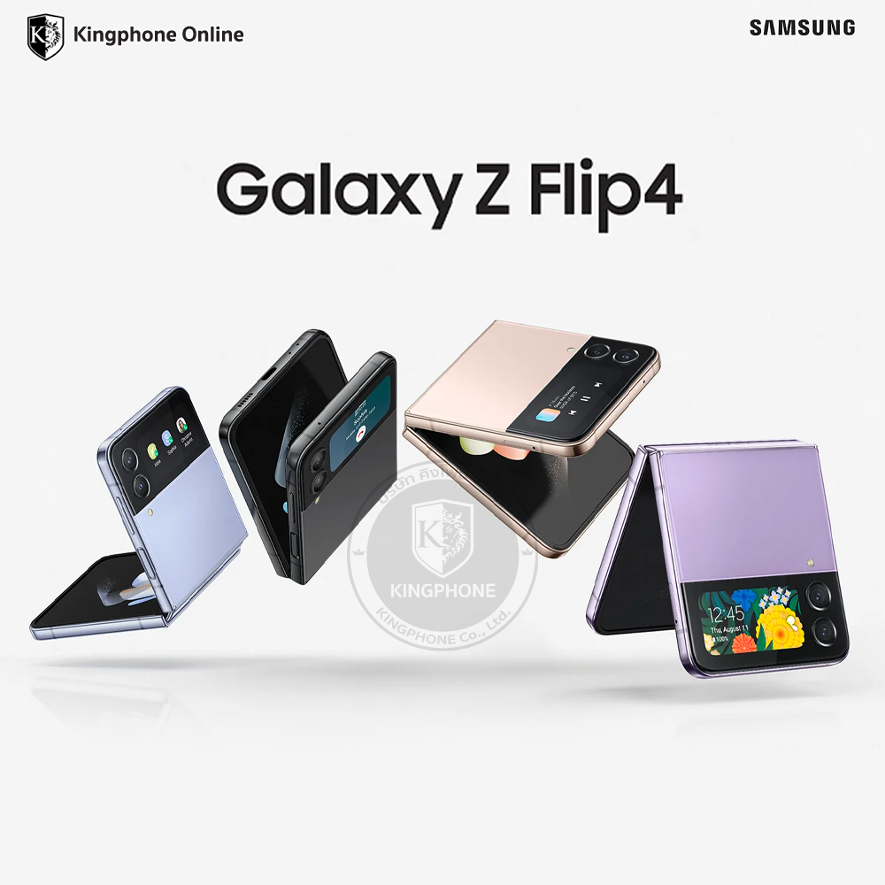 Samsung Galaxy Z Flip4 (8+256GB) เครื่องรับประกันศูนย์ไทย 1ปี ออกใบกำกับภาษีได้