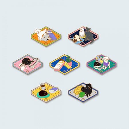 (Pre-Order)GOT7 - 2022 FANCON OFFICIAL MD-METAL BADGE