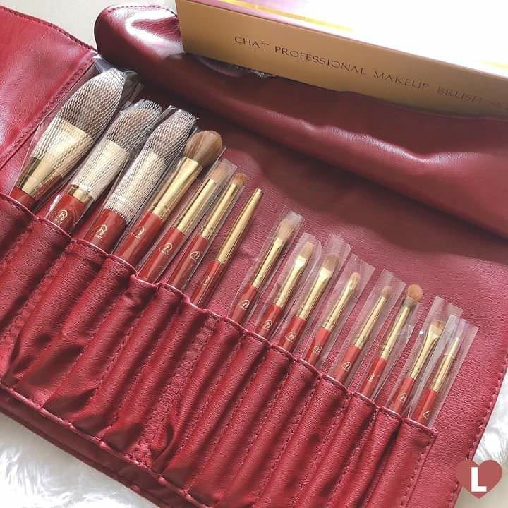 เซ็ตแปรง 15ชิ้น CHAT PROFESSIONAL MAKEUP BRUSH SET