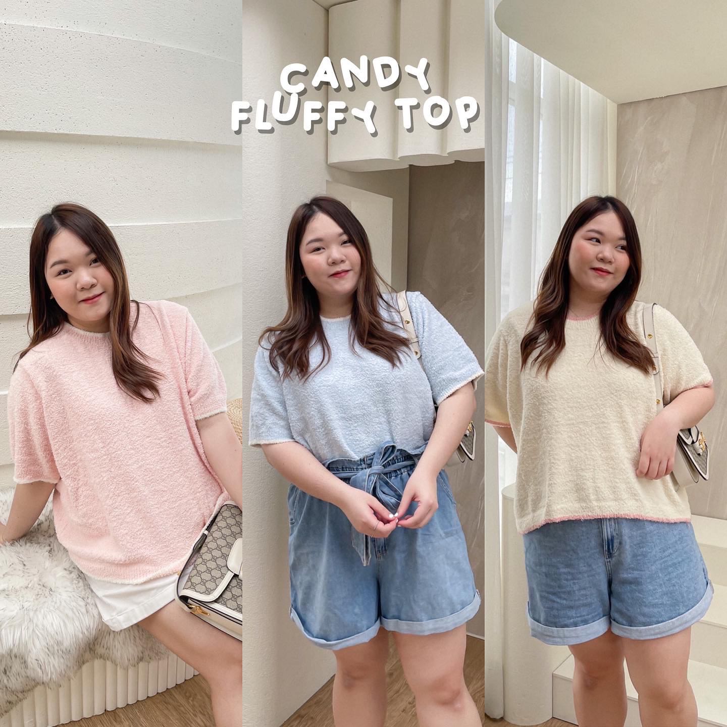 Candy fluffy top