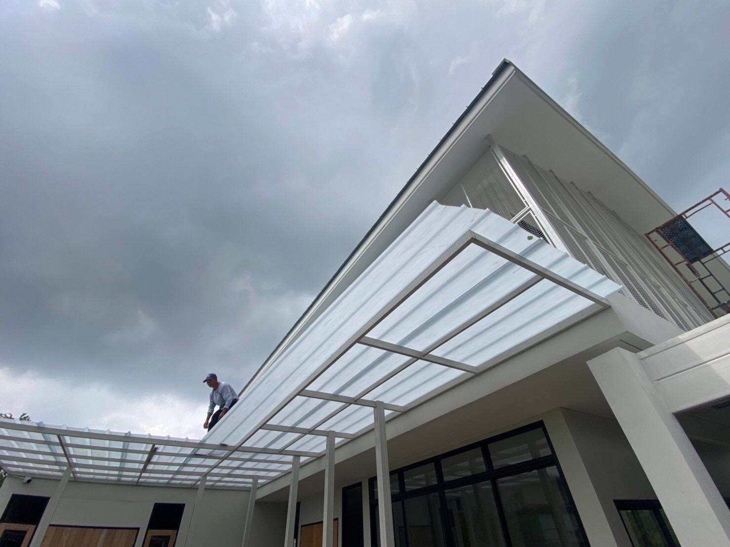 แผ่นหลังคาไฟเบอร์กลาส J Roofแผ่นยาว 3M