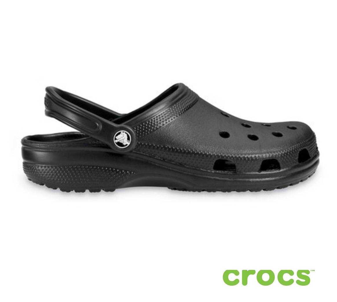 CROCS Classic Clog -BLACK [U] NEA รองเท้า  ได้ทั้งชายหญิง คร็อคส์ แท้ รุ่นคลาสสิค