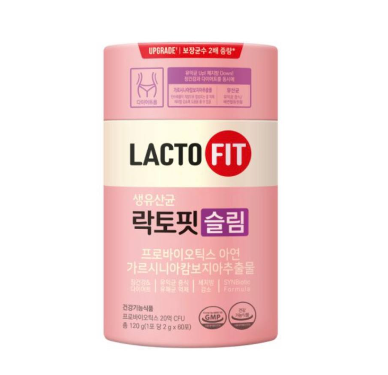LACTO-FIT Probiotic Slim 60 ซอง (กระปุกม่วง) รุ่นใหม่อัพเกรดส่วนผสม