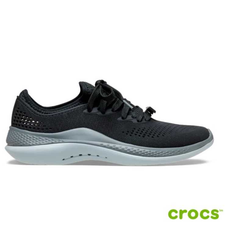 CROCS LITERIDE 360 PACER - Black/Slate Grey [W] NEA รองเท้าผ้าใบ ผู้หญิง คร็อคส์ แท้ รุ่นฮิต