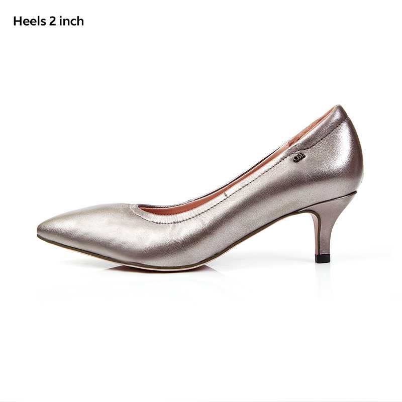 Diana Heel 2 Inc in Platinum