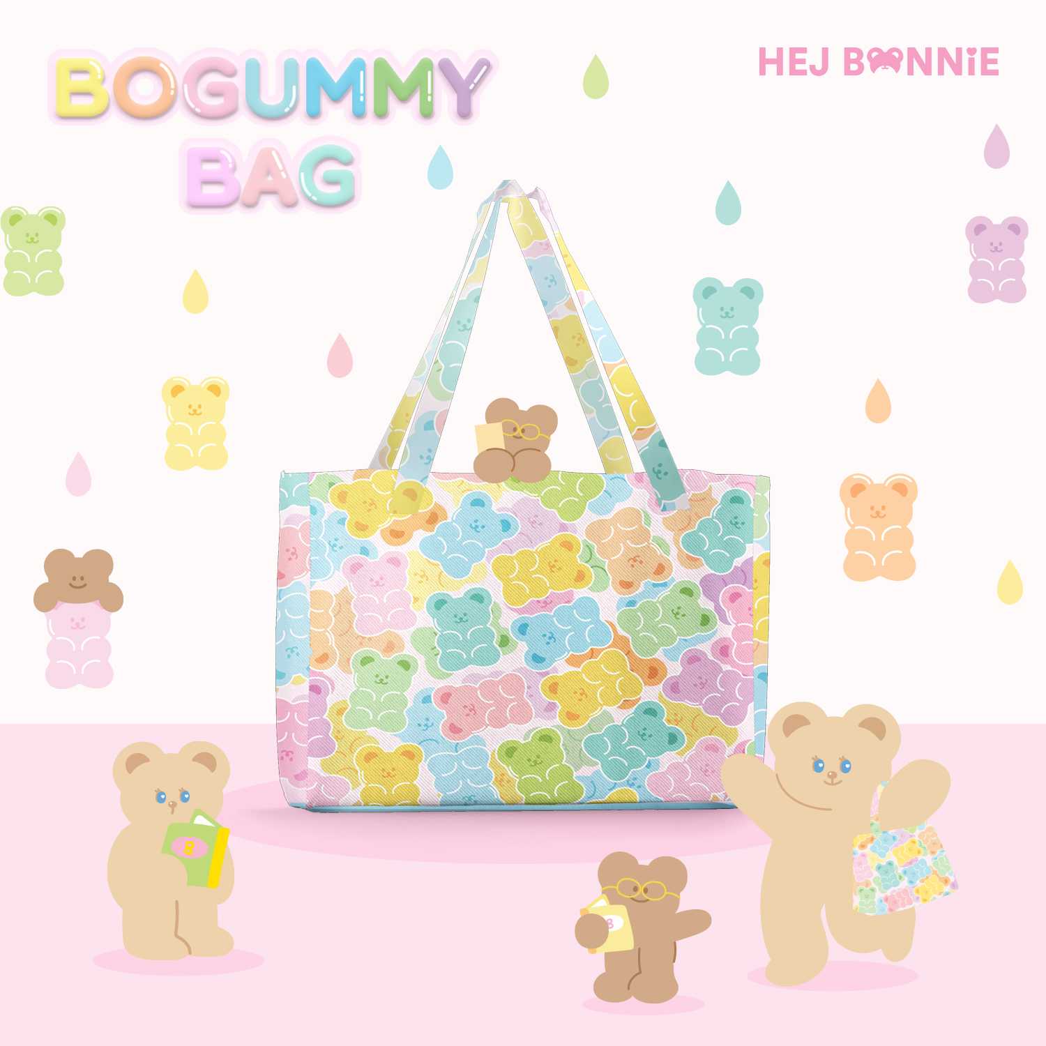 [Sold out] Bogummy Pastel Bag l Hej Bonnie Official