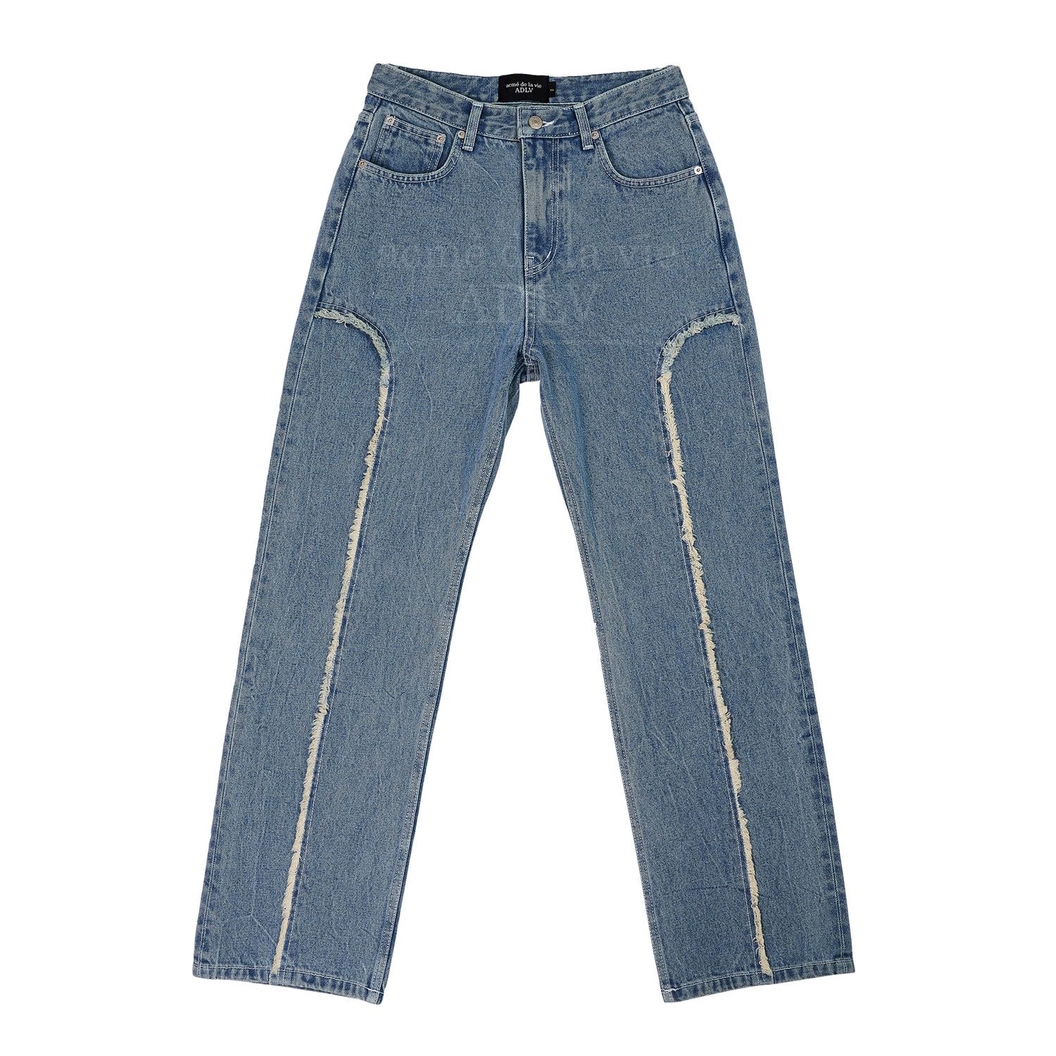 [PRE-ORDER] ADLV WESTERN DENIM PANTS BLUE