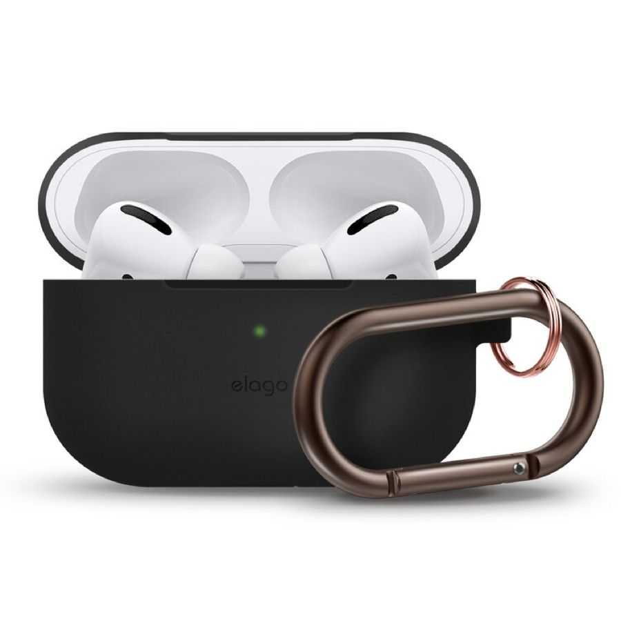 Elago Slim Hang For Airpods Pro Case Black
