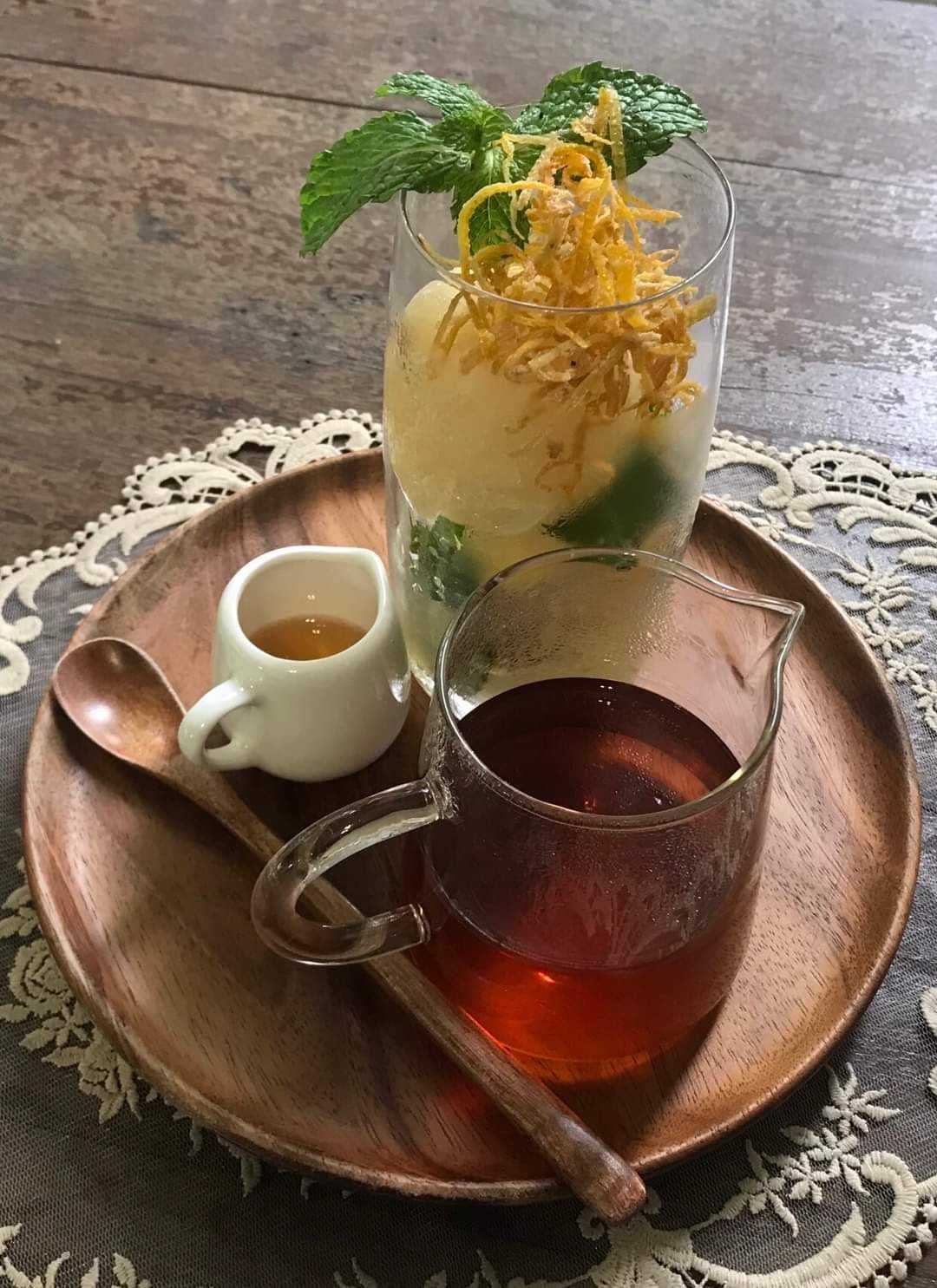 ชาดำส้มโอ (Pomelo Spring Tea)