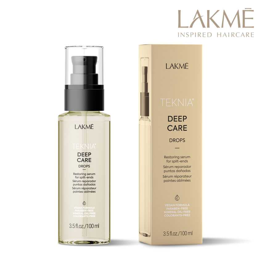 LAKME TEKNIA DEEP CARE DEEP CARE DROPS 100ml   เซรุ่มฟื้นฟูผมแห้งแตกปลาย