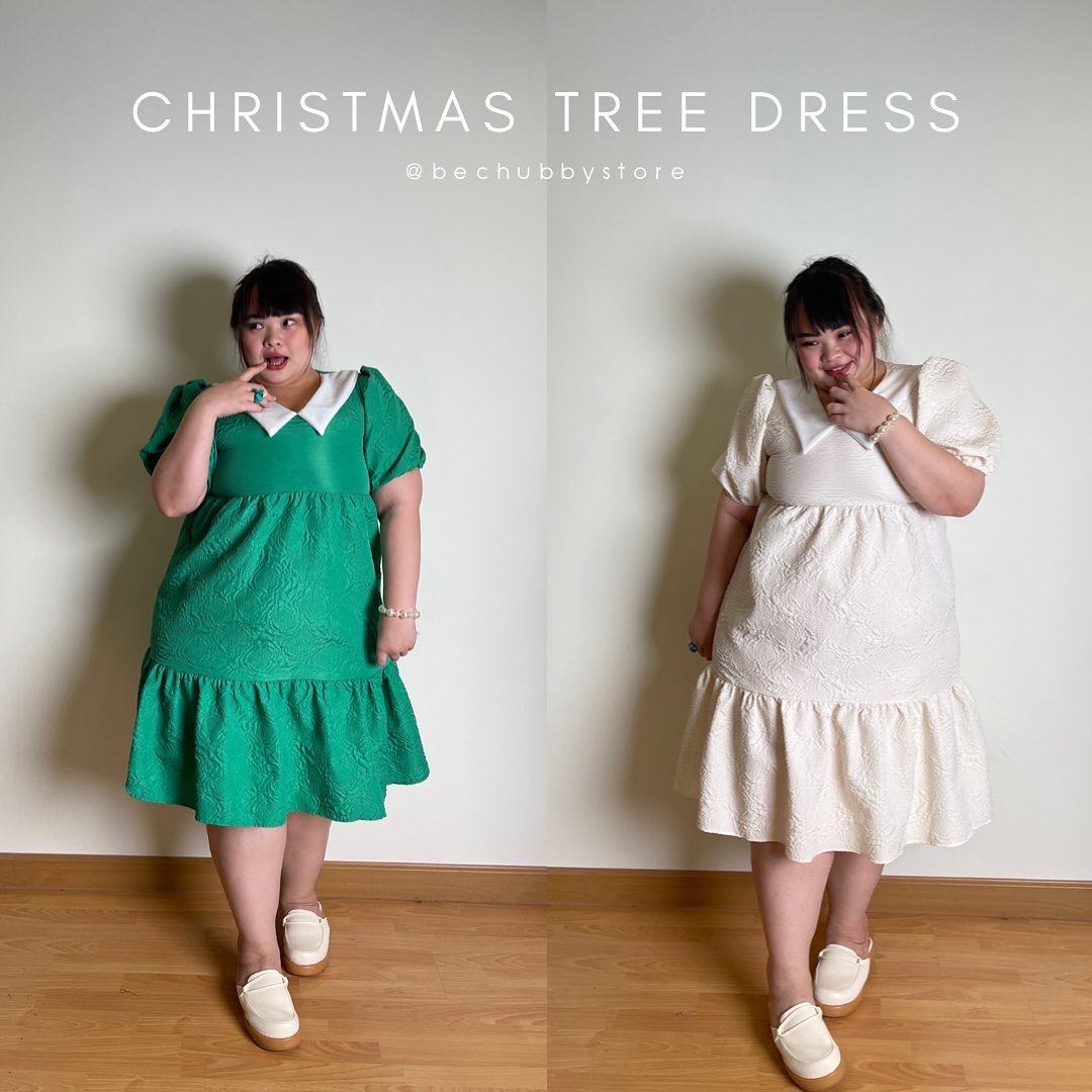 “Christmas tree dress”