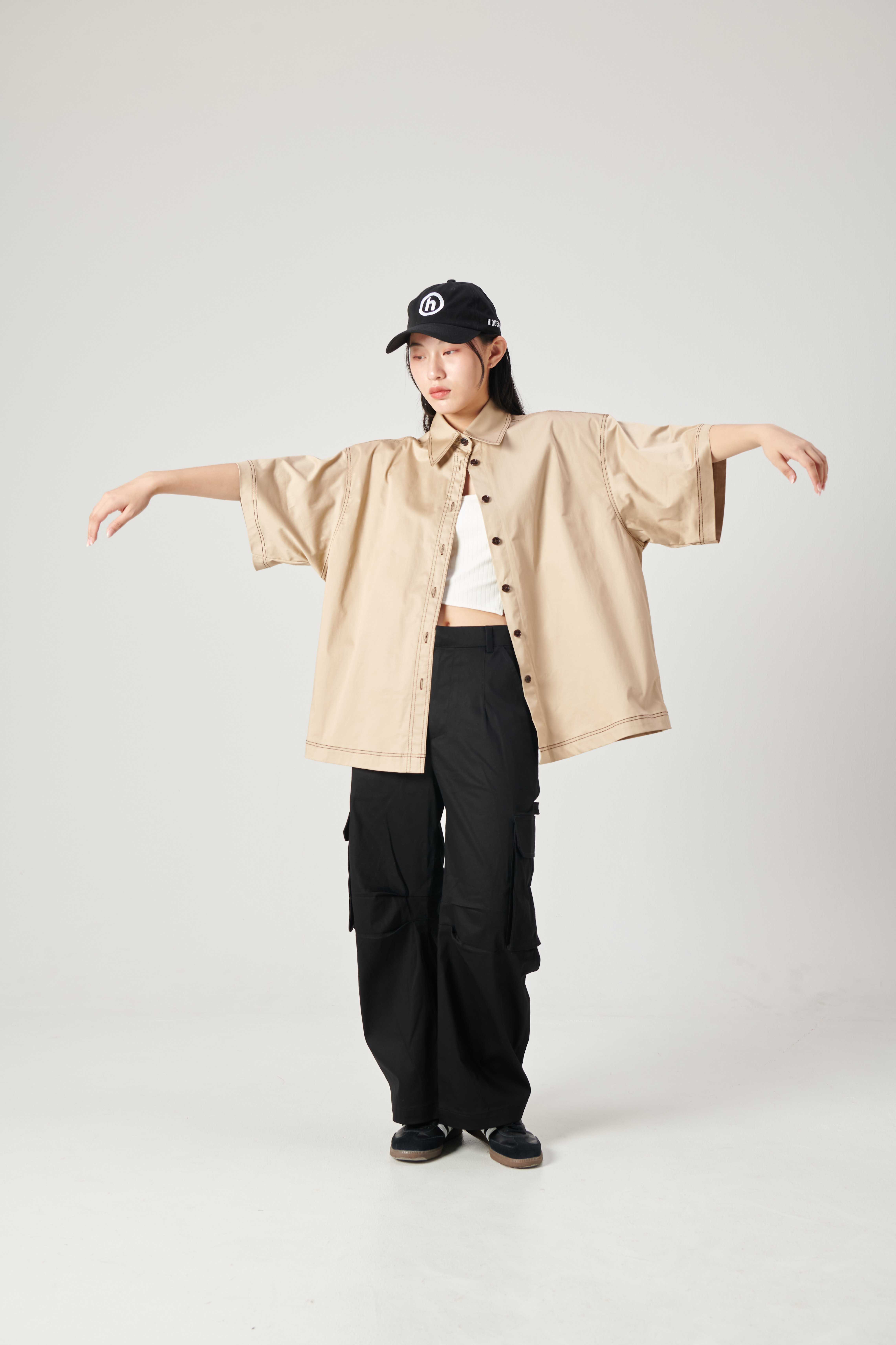 Utility Cargo Pants - Black