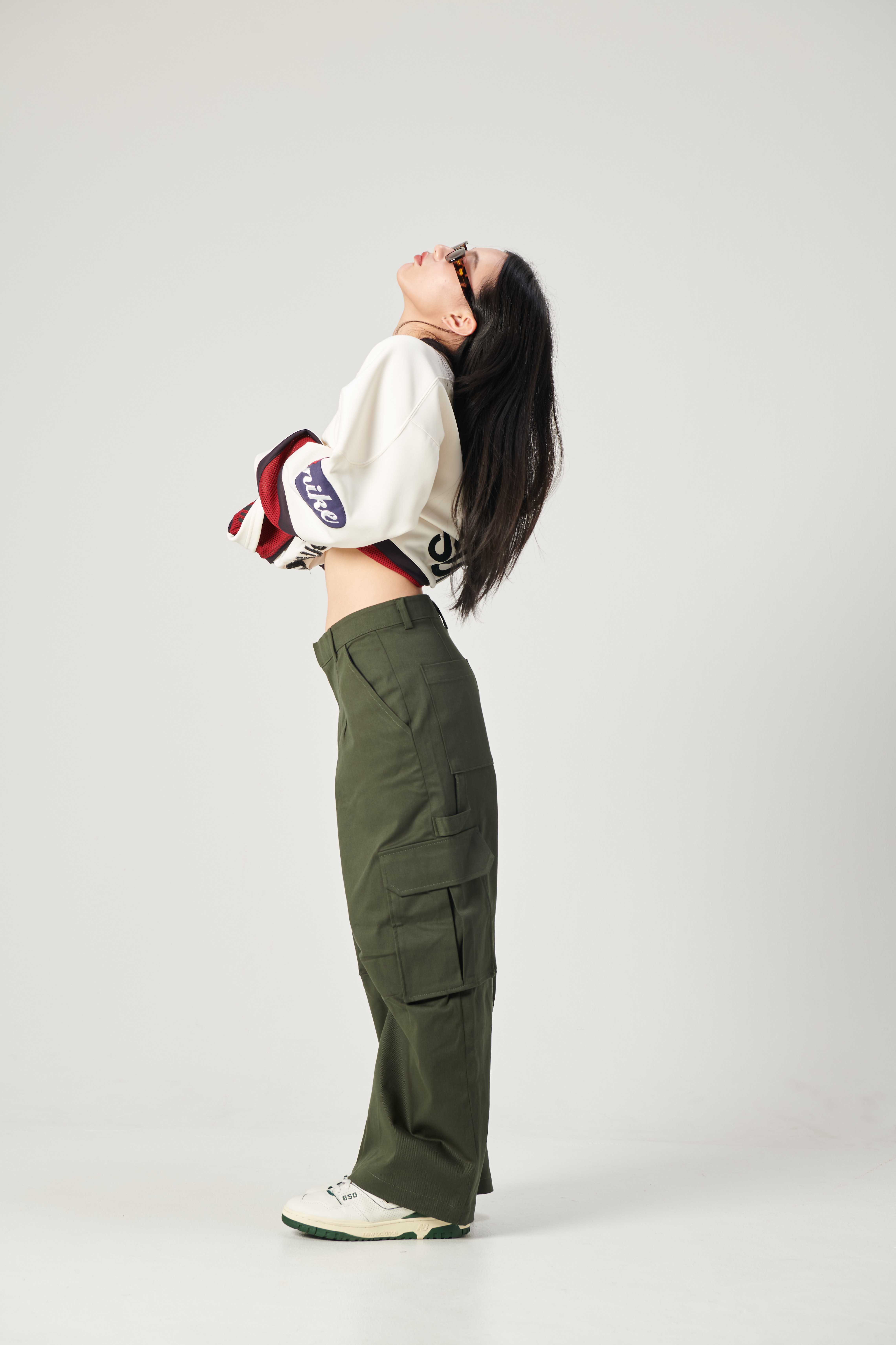 Utility Cargo Pants - Olive
