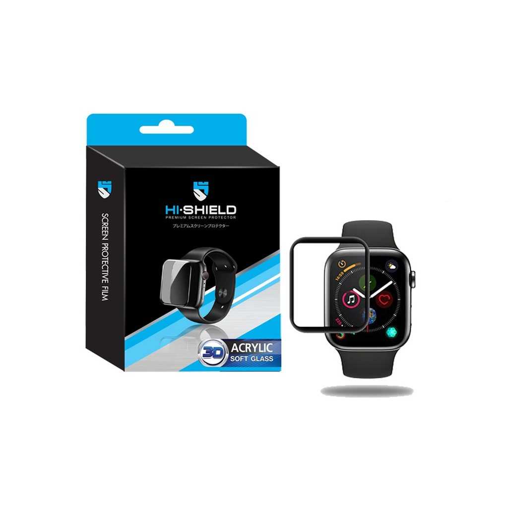 ฟิล์มกันรอย Apple Watch Series 7  Hishield Tempered Glass 3D Acrylic Soft Glass