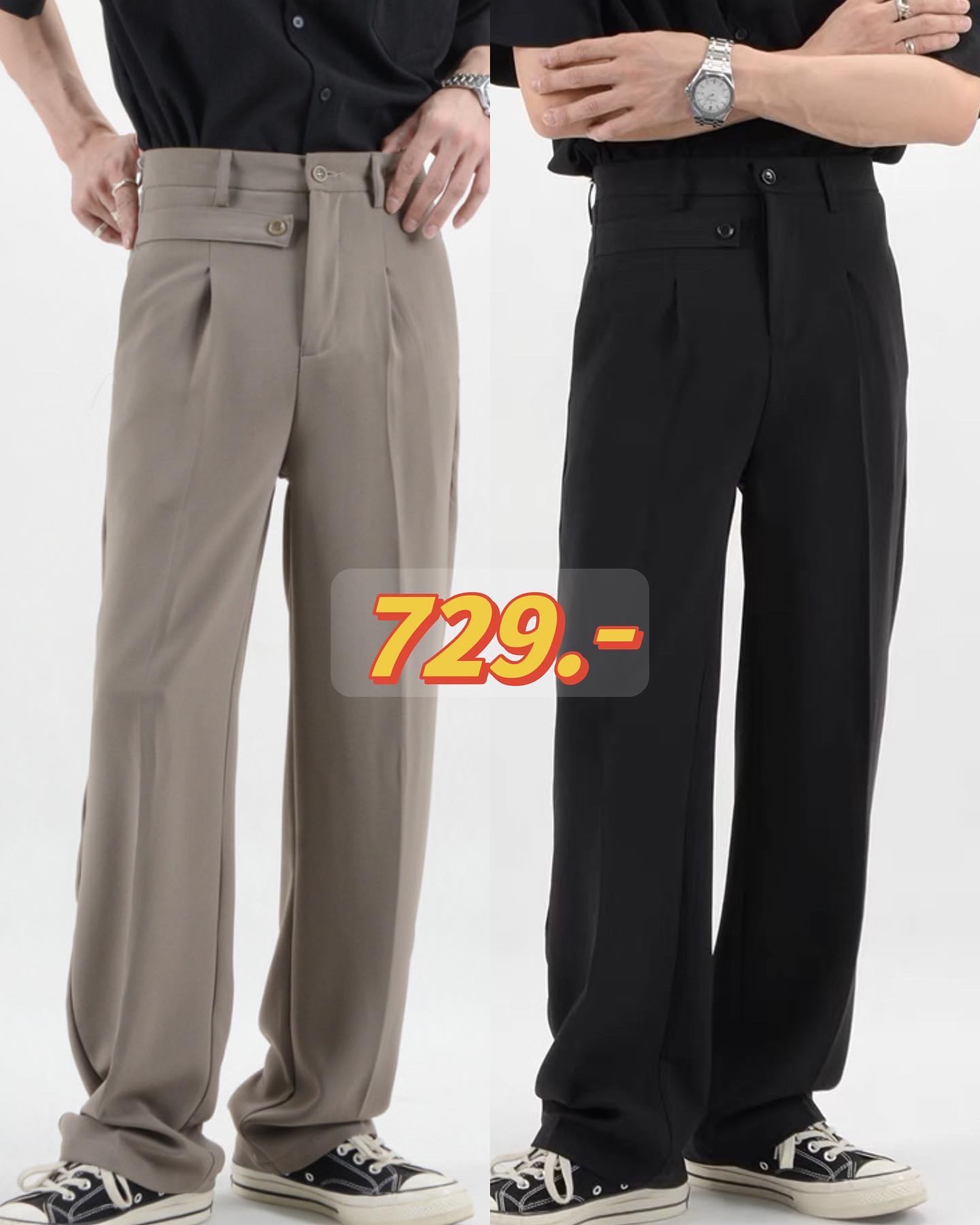 DOUBLE BOTTON SLACKS