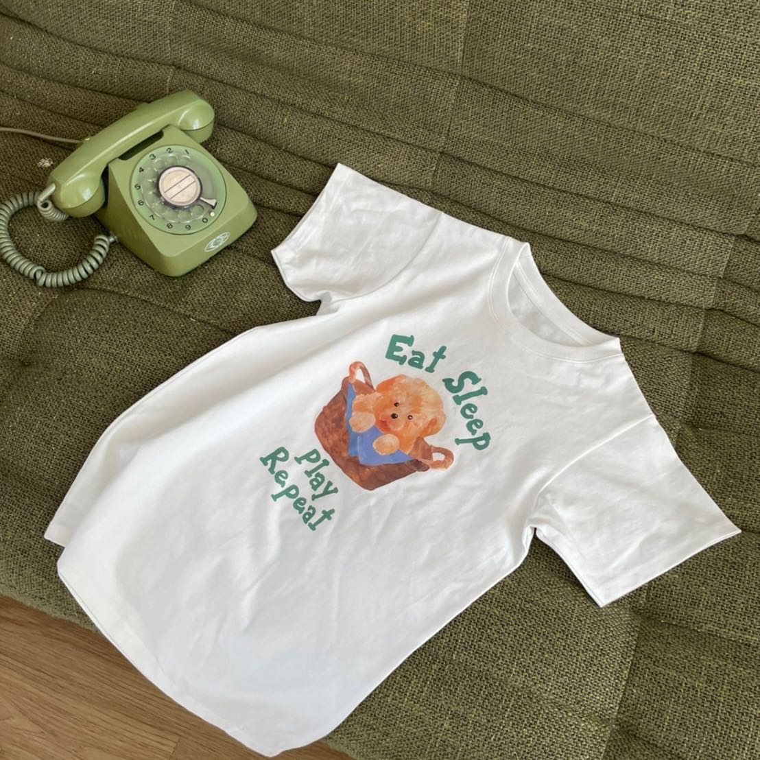GOLDEN RETRIEVER PUPPY TEE เสื้อยืดน้องหมาโกลเด้น