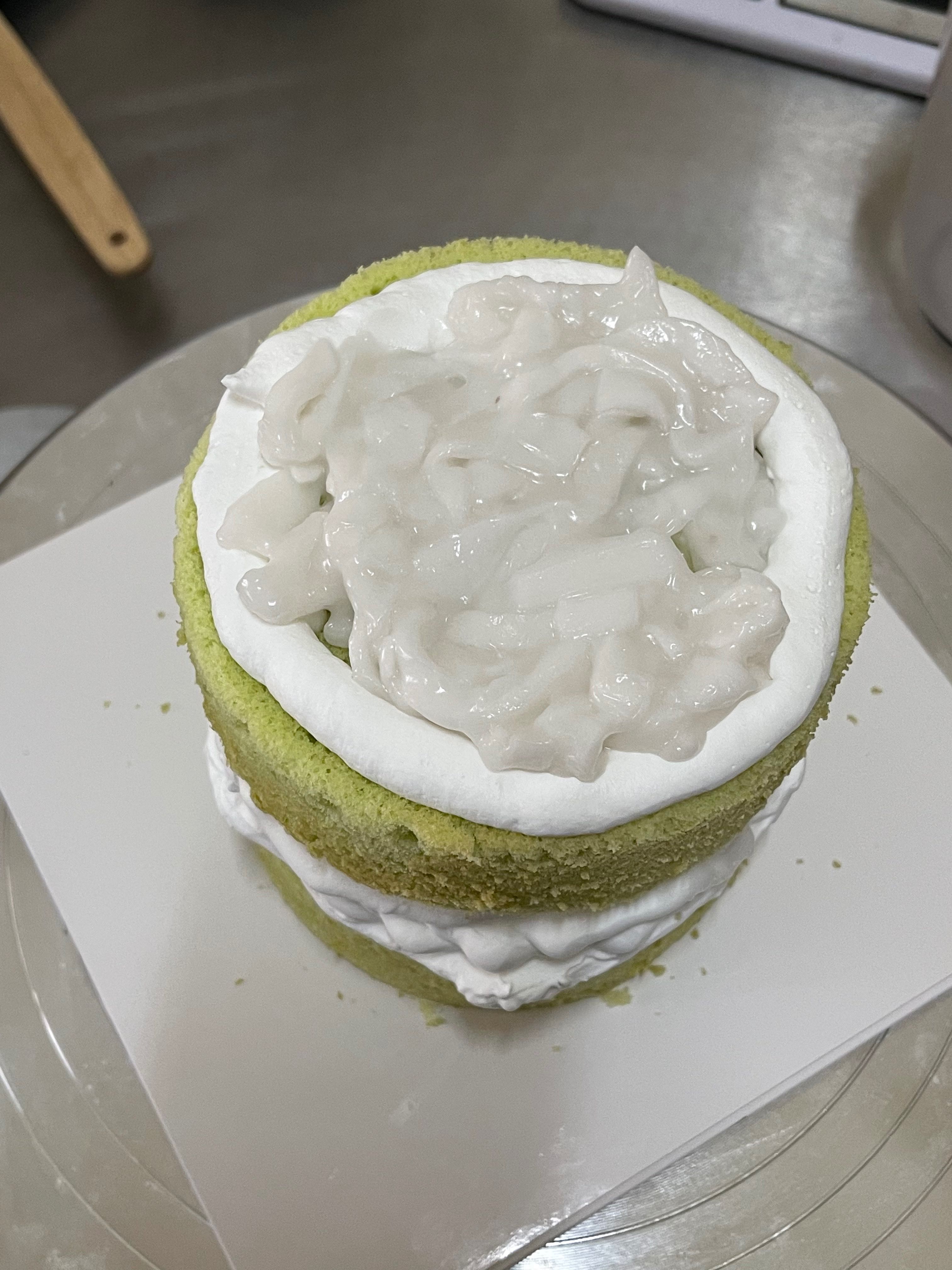 Hello coconut cake (tray)