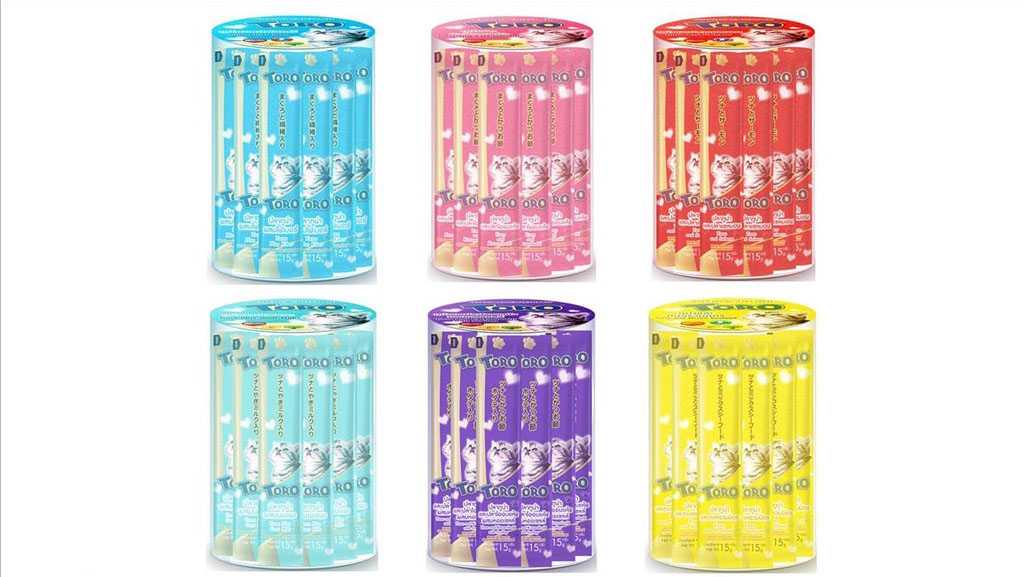 ขนมแมวเลียโทโร โทโร่  | Toro Toro (15g x 36 ชิ้น) [ x1 กระปุก]