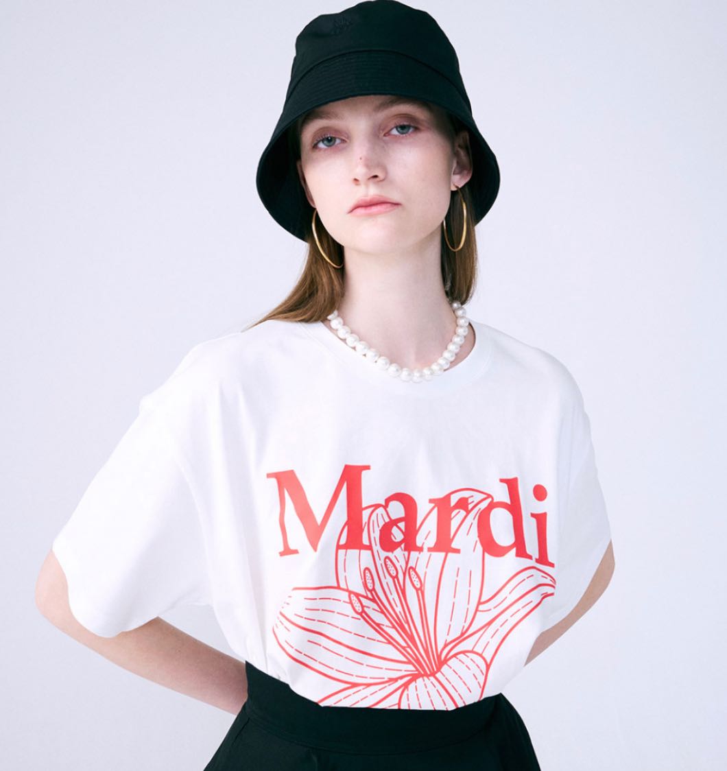 [PRE-ORDER] TSHIRT BELLE DE JOUR_WHITE RED